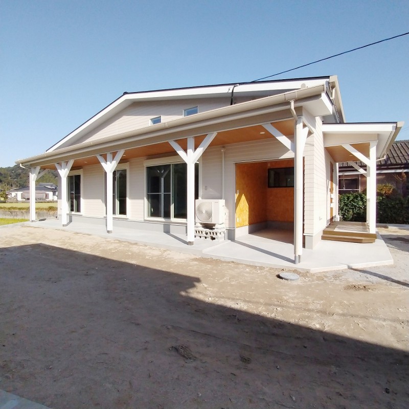 【平屋】憧れのカリフォルニアスタイルな家