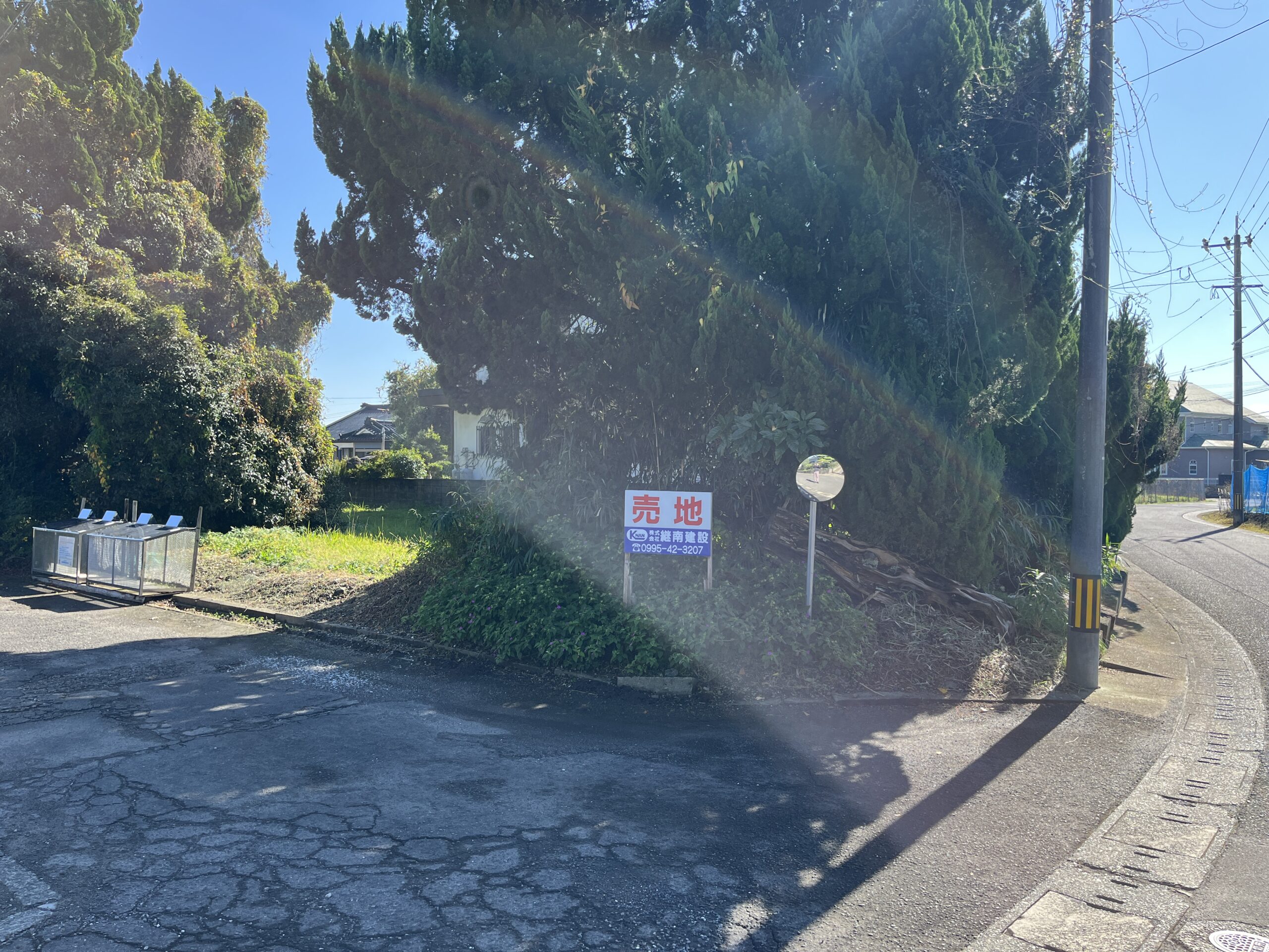 溝辺町崎森　売地